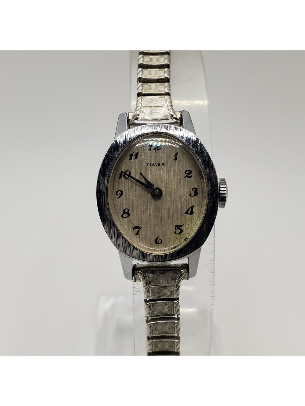 Vintage Timex Mercury 10k RGP Band Watch Women 20mm For Parts Or Repair